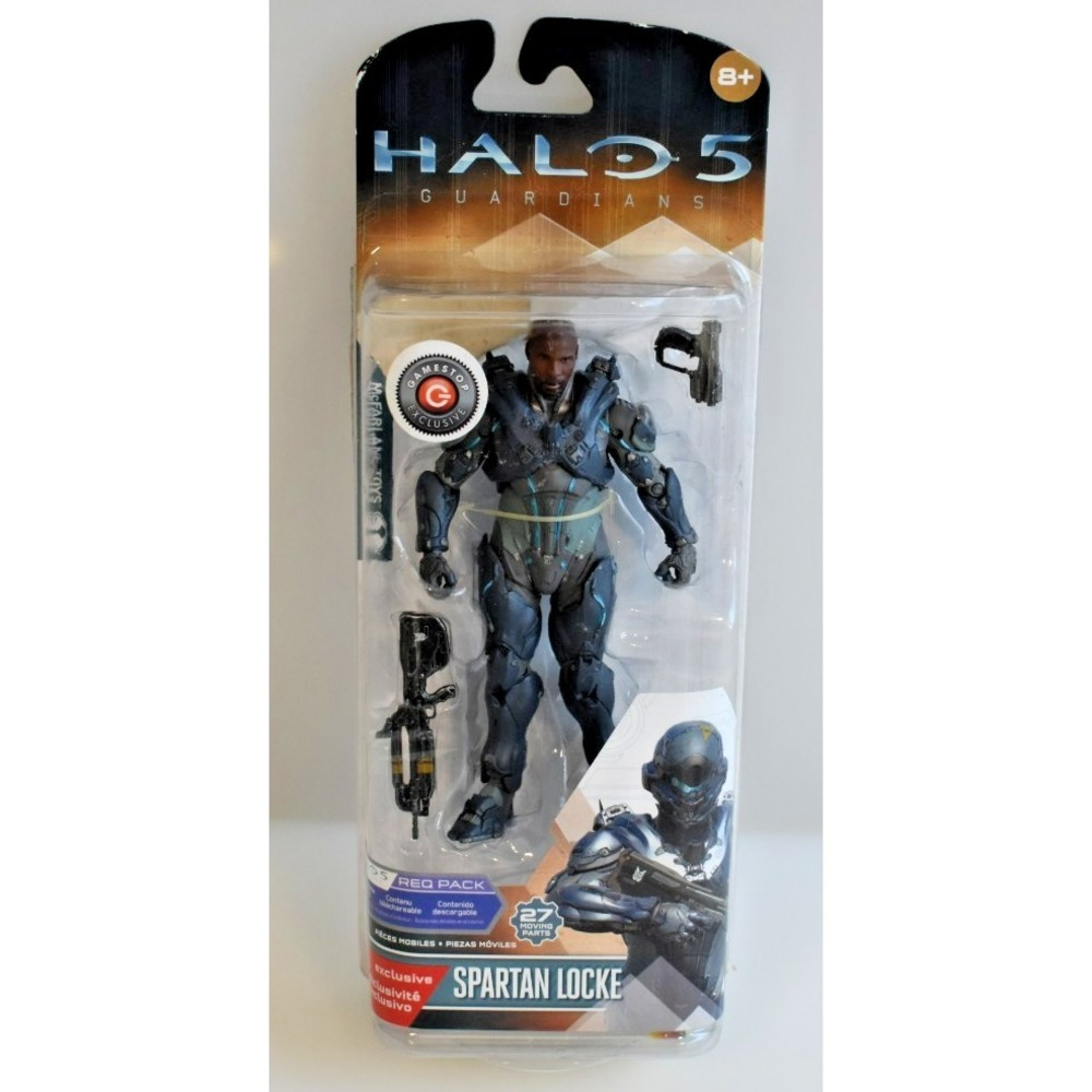 Halo 5 Guardians Spartan Locke Action Figure McFarlane 2015 GameStop Exclusive